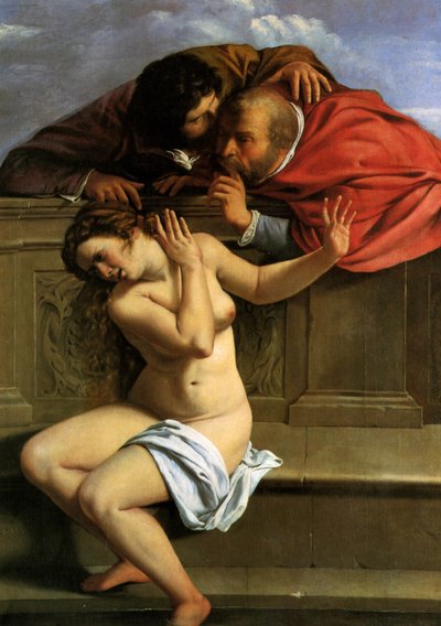 Susanna and the Elders by Artemisia Gentileschi